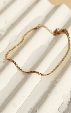 PrettyLittleThing Anklets*Water Resistant Rope Twist Anklet