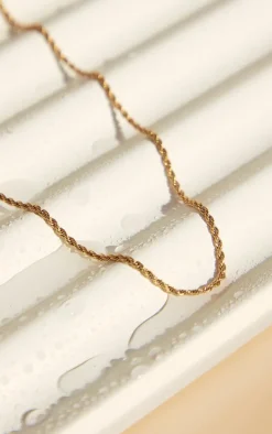 PrettyLittleThing Anklets*Water Resistant Rope Twist Anklet