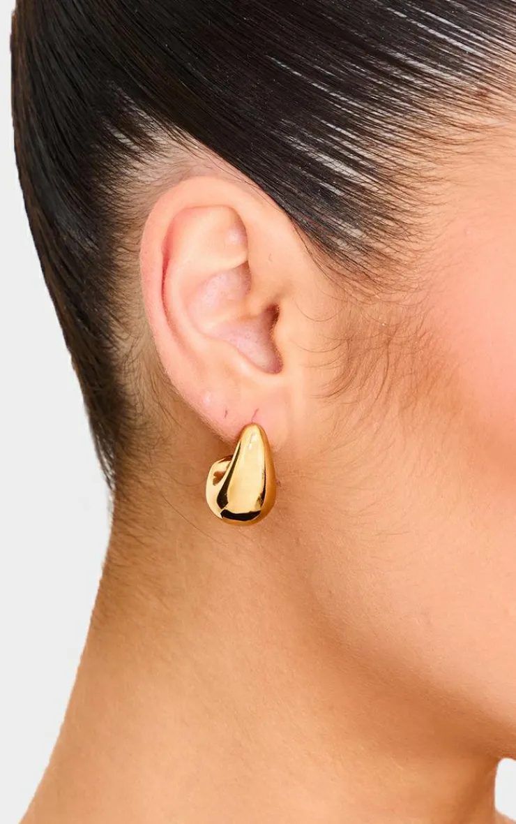 PrettyLittleThing Earrings*Water Resistant Teardrop Stud Earrings