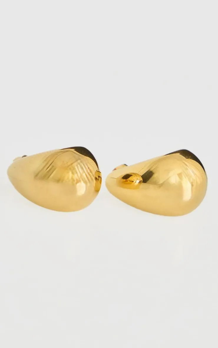 PrettyLittleThing Earrings*Water Resistant Teardrop Stud Earrings
