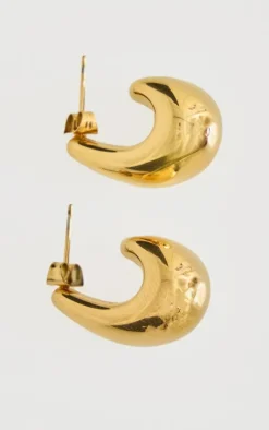 PrettyLittleThing Earrings*Water Resistant Teardrop Stud Earrings