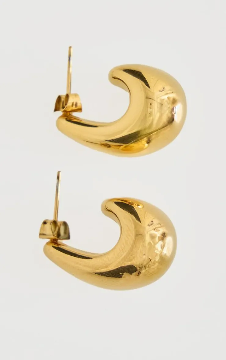 PrettyLittleThing Earrings*Water Resistant Teardrop Stud Earrings