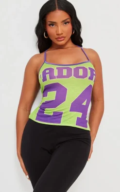 PrettyLittleThing Camisole*Adore Printed Long Cami