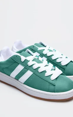 PrettyLittleThing Sneakers*Faux Suede Stripe Chunky Lace Up Sneakers