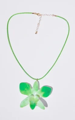 PrettyLittleThing Necklaces*Ombre Flower String Necklace