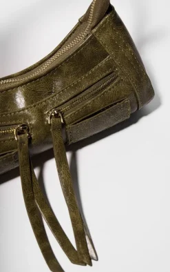 PrettyLittleThing Shoulder Bags*PU Utility Mini Shoulder Bag