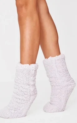 PrettyLittleThing Socks*Borg Cosy Slipper Socks