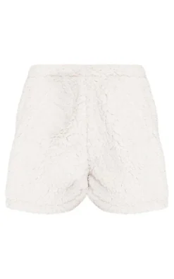 PrettyLittleThing Christmas Shop*Borg PJ Short