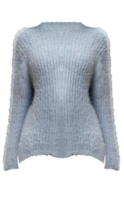 PrettyLittleThing Oversized Sweaters*Eyelash Knit Super Oversized Sweater