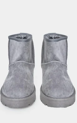 PrettyLittleThing Ankle Boots*Faux Suede Cleated Ankle Boots