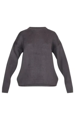 PrettyLittleThing Oversized Sweaters*Fluffy Knit Oversized Sweater