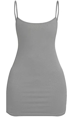 Glitter Mini Bodycon Dress-PrettyLittleThing Clearance