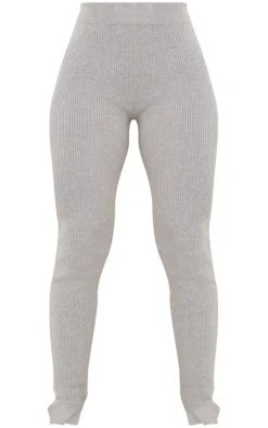 PrettyLittleThing Knitted Two Piece Sets*Knitted Ribbed Leggings