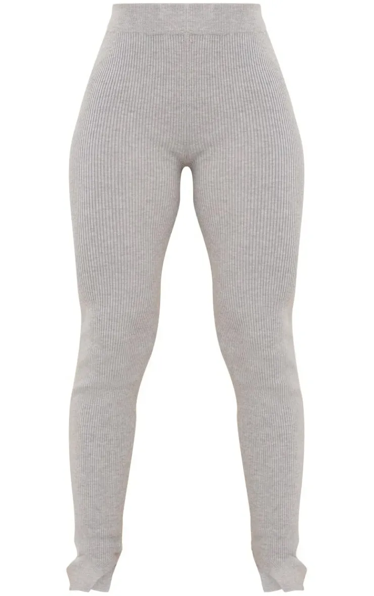 PrettyLittleThing Knitted Two Piece Sets*Knitted Ribbed Leggings