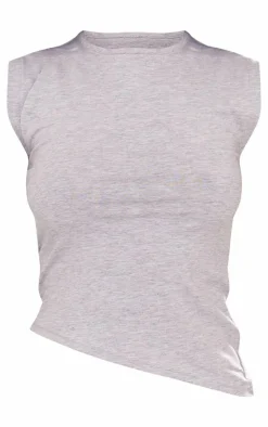 PrettyLittleThing Basic Tops*Asymmetric Hem Top