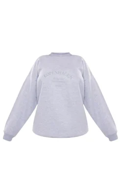 PrettyLittleThing Oversized Sweaters*Copenhagen Printed Oversized Sweatshirt