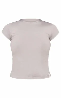 PrettyLittleThing T-Shirts*Modal Cotton Longline Fitted T Shirt