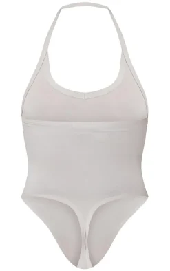 PrettyLittleThing Sleeveless Tops*Modal Cotton Strappy Scoop Bodysuit