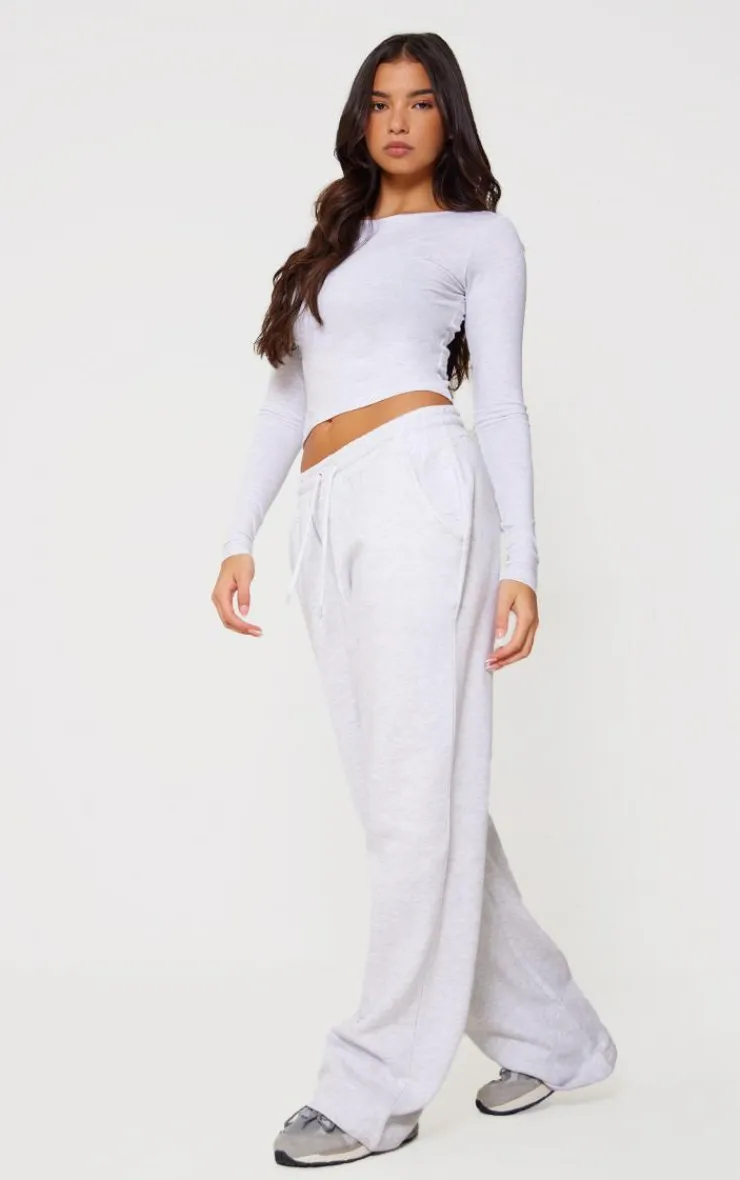 PrettyLittleThing T-Shirts*Premium Fitted Long Sleeve T Shirt