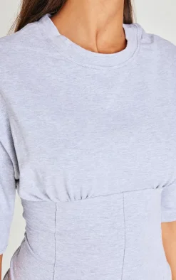 PrettyLittleThing T-Shirts*Ruched Bust Detail Fitted T Shirt