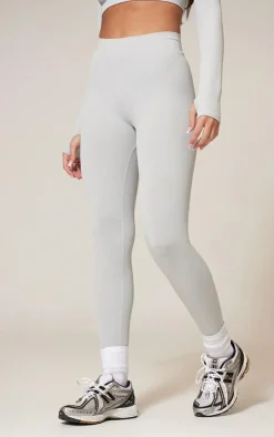 PrettyLittleThing Seamless Gym Wear*Marl Seamless Gym Leggings