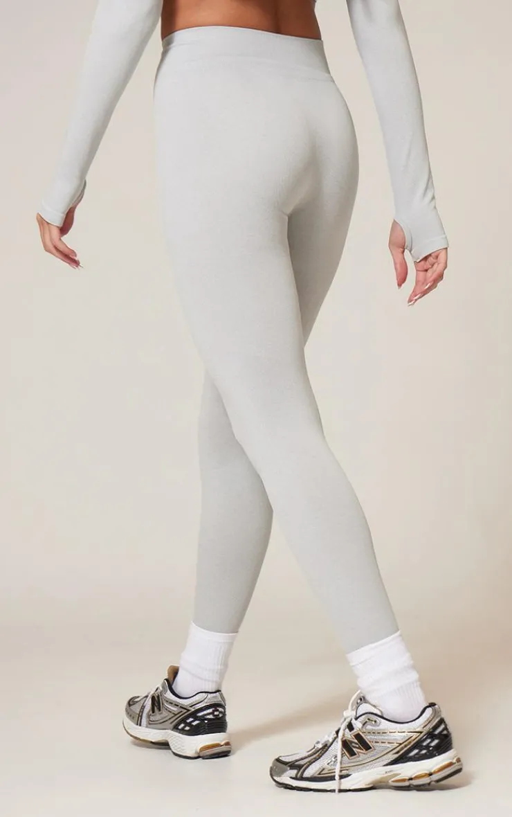 PrettyLittleThing Seamless Gym Wear*Marl Seamless Gym Leggings