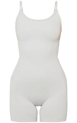 PrettyLittleThing Seamless Gym Wear*Marl Seamless Gym Unitard