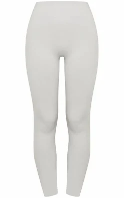 PrettyLittleThing Seamless Gym Wear*Marl Seamless Rib Ruched Bum Leggings
