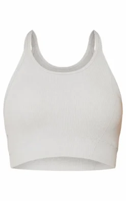 PrettyLittleThing Sports Bras*Marl Seamless Sports Bra