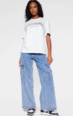 PrettyLittleThing T-Shirts*Sports Classic Printed Oversized T Shirt