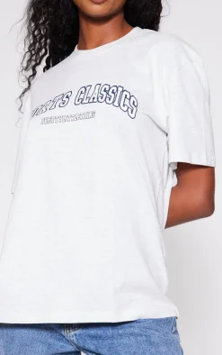 PrettyLittleThing T-Shirts*Sports Classic Printed Oversized T Shirt
