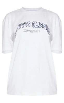 PrettyLittleThing T-Shirts*Sports Classic Printed Oversized T Shirt