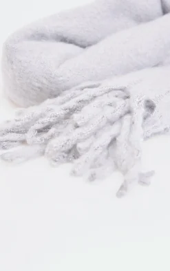 PrettyLittleThing Scarves & Gloves*Soft Blanket Tassel Scarf
