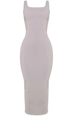 Stretch Woven Maxi Dress-PrettyLittleThing New