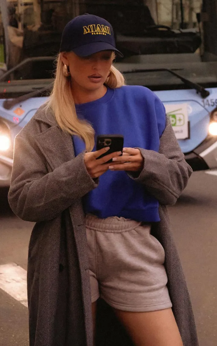 Grey Sweat Pocket Shorts