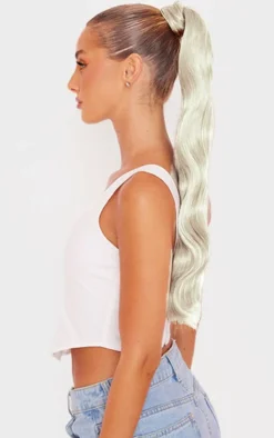 PrettyLittleThing Hair Extensions*Hair Choice Extensions Power Pony Wavy 26 Inch Amber