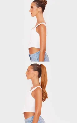 PrettyLittleThing Hair Extensions*Hair Choice Extensions Pony Piece 20 Inch Straight Amber