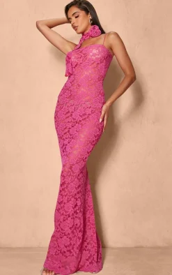 Lace Maxi Dress-PrettyLittleThing Sale