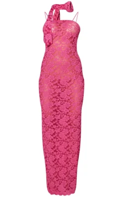 Lace Maxi Dress-PrettyLittleThing Sale