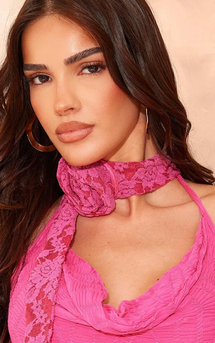 PrettyLittleThing Necklaces*Lace Tie Corsage