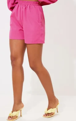 Clearance PrettyLittleThing Woven A Line Shorts Hot Pink