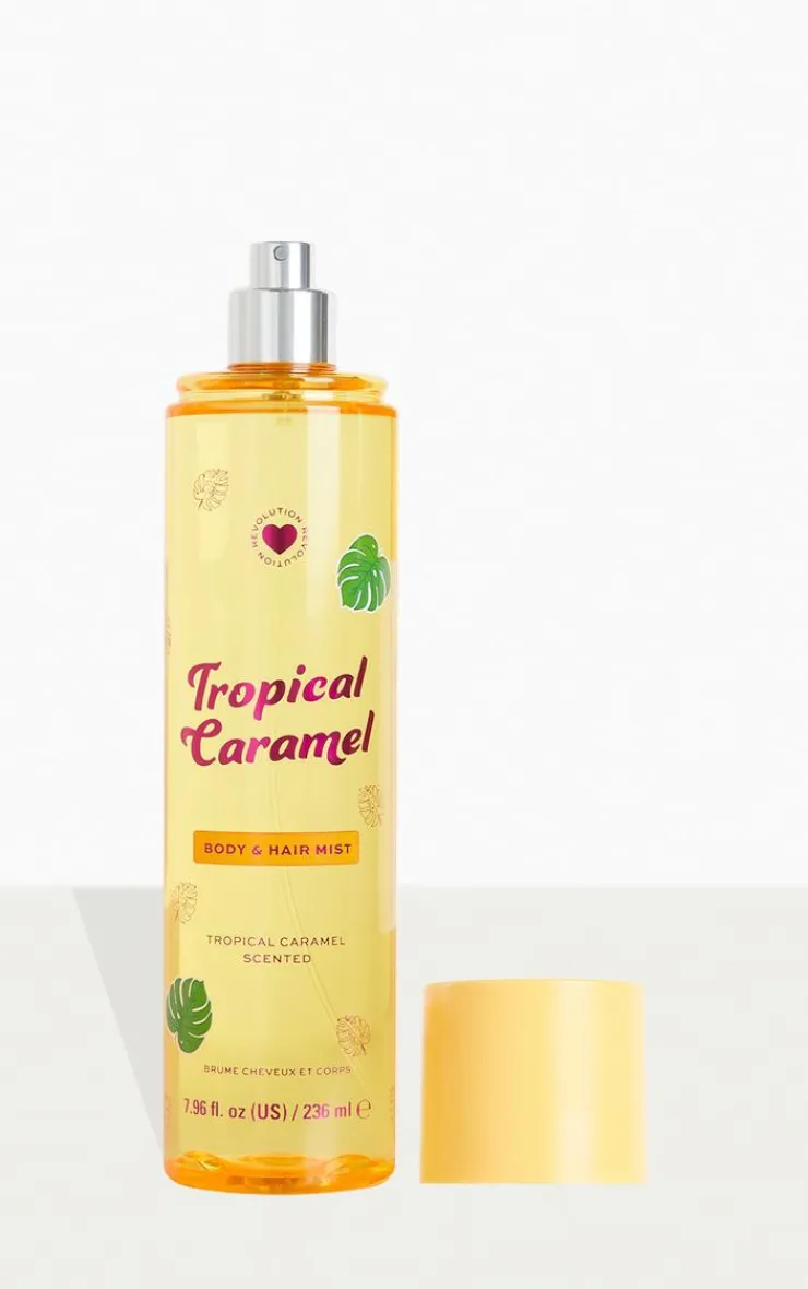 PrettyLittleThing Bath & Body*I Heart Revolution Tropical Caramel Hair Body Mist
