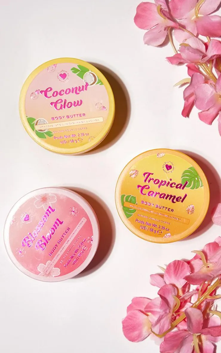 PrettyLittleThing Bath & Body*I Heart Revolution Tropical Trip Body Cream Trio