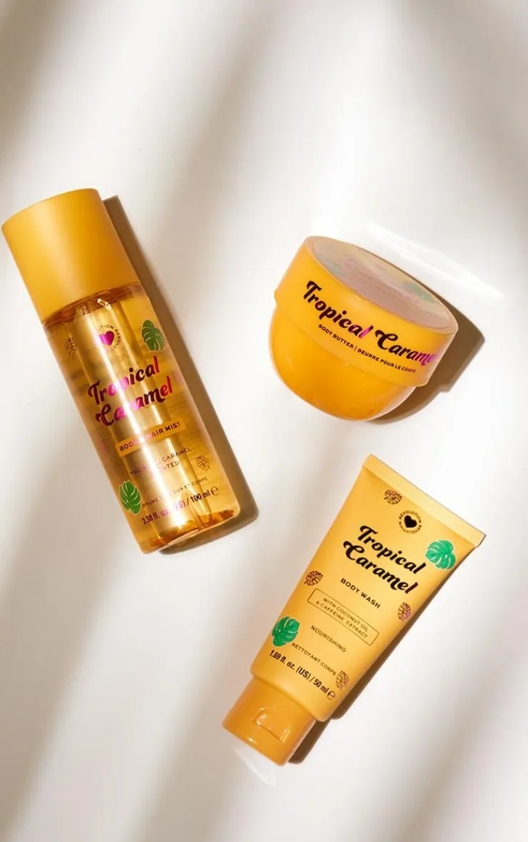 PrettyLittleThing Bath & Body*I Heart Revolution Tropical Caramel Bath Body Gift Set