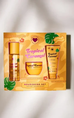 PrettyLittleThing Bath & Body*I Heart Revolution Tropical Caramel Bath Body Gift Set