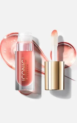 PrettyLittleThing Lip Gloss*Iconic London Lustre Lip Oil She's A Peach