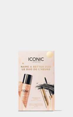 PrettyLittleThing Christmas Shop*Iconic London Name A Better Duo Gift Set (Worth £47)