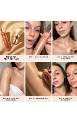 PrettyLittleThing Tanning*Iconic London Prep-Set-Tan Original