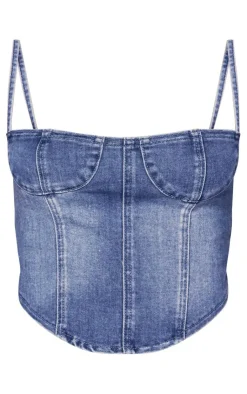 PrettyLittleThing Corsets*Cup Detail Dipped Hem Corset
