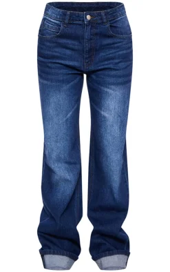 PrettyLittleThing Christmas Shop*Turn Up Hem Jeans